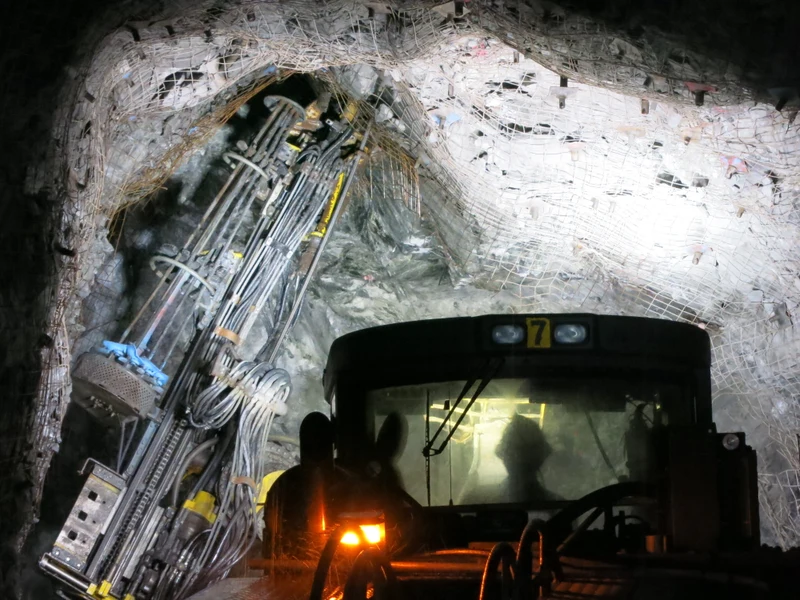 Jumbo Electrohidráulico de Perforación