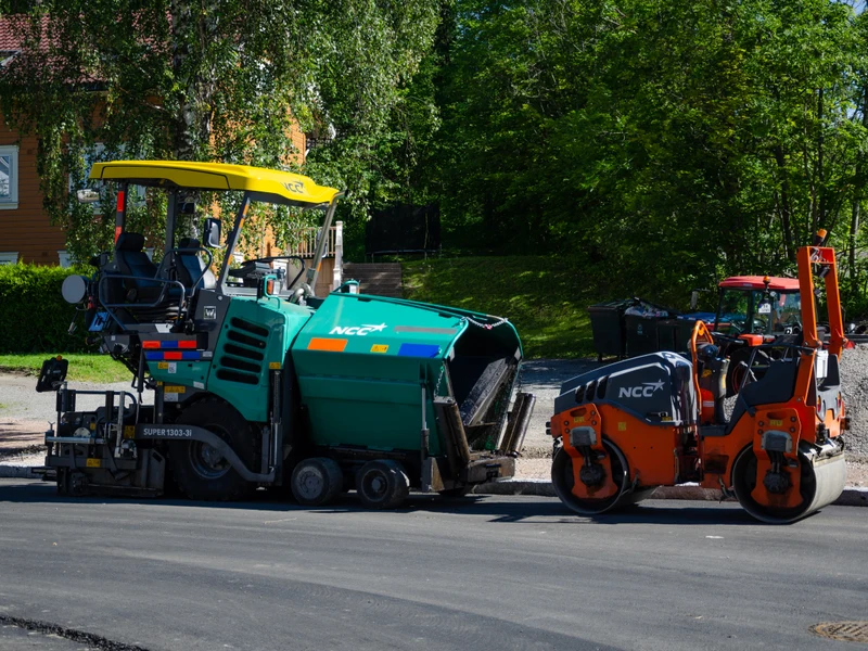Pavimentadora de Asfalto
